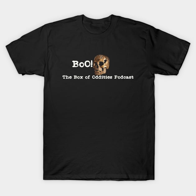 Skull BoO! T-Shirt by The Box Of Oddities